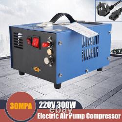 12V Air Pump Compressor Built-in Manual-Stop Air Rifle 220V 30Mpa High Pressure