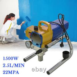 1500W 22Mpa High Pressure Airless Wall Paint Sprayer Spray Gun Spraying Machine
