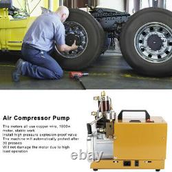 1800W 30MPA 4500PSI High Pressure Air Compressor PCP Airgun Scuba Air Pump UK