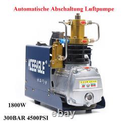 1800W 30MPa High Pressure Air Compressor Electric Pump 4500PSI 300Bar