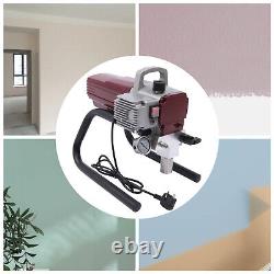 1800W Airless Sprayer Wall Paint Spray Gun High Pressure Spraying Machine 220V