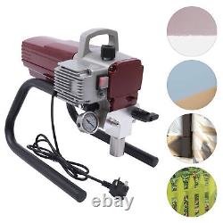 1800W High Pressure Airless Sprayer Spraying Machine Wall Paint Spraying Gun