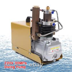 220V 1.8KW High Pressure Diving Breath Air Pump Air Compressor 2800r/min 30MPA