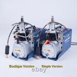 220V 30MPa 4500PSI PCP Electric Air Compressor Air Pump System High Pressure