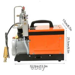 220V 30MPa Air Compressor Pump PCP Electric High Pressure System Set Tools New