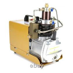 220V 30MPa Air Pump Electric PCP Compressor 4500PSI High Pressure Diving Set