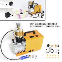 220V 30Mpa 4500PSI PCP Air Compressor High Pressure Air Pump For Airgun Rifle UK