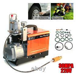 220V Air Compressor Pump PCP Electric High Pressure System Set Pressure 30MPa