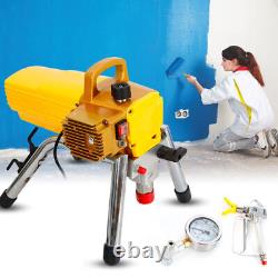22Mpa 1800W High Pressure Airless Wall Paint Spray Gun Sprayer Spraying Machine