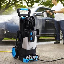 2500W Electric High Pressure Washer Max 195 Bar 8L/min Jet Wash Cleaner 8M Hose