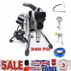 3000PSI Airless Sprayer Wall Paint Spray Gun High Pressure Spraying Machine