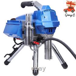 3000W High Pressure Airless Paint Sprayer Machine Spray Gun Wall Spraying 23mpa