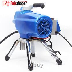 3000W High Pressure Airless Paint Sprayer Machine Spray Gun Wall Spraying 23mpa