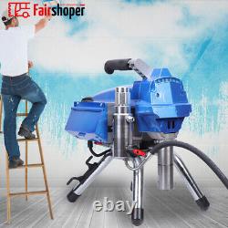 3000W High Pressure Airless Paint Sprayer Machine Spray Gun Wall Spraying 23mpa