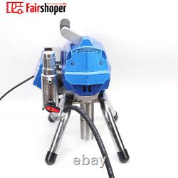 3000W High Pressure Airless Paint Sprayer Machine Spray Gun Wall Spraying 23mpa