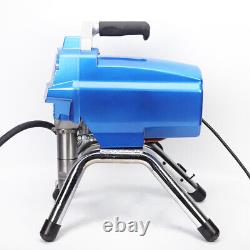 3000W High Pressure Airless Paint Sprayer Machine Spray Gun Wall Spraying 23mpa