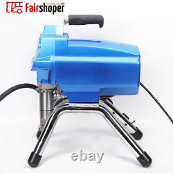 3000W High Pressure Airless Paint Sprayer Machine Spray Gun Wall Spraying 23mpa