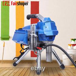 3000W High Pressure Airless Paint Sprayer Machine Spray Gun Wall Spraying 23mpa