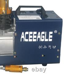 300BAR 4500PSI high pressure air compressor PCP Airgun Scuba Pump 30MPA 1800W