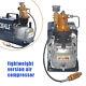 300bar Electric Compressor Pump 4500psi Pcp High Pressure Air Pump Water Cooling