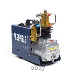 300Bar 4500 PSI Automatic High Pressure Air Pump Electric Compressor Pump 1800W