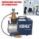 300bar High Pressure Air Compressor Pump Manual Stop Pcp Paintball Pump 0-30 Mpa