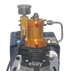 300Bar High Pressure Air Compressor Pump Manual Stop Paintball Pump 0-30 MPa
