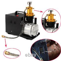 300bar High Pressure Air Pump Air Compressor Pump For Automobile, Diving Cylinder