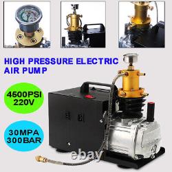 300bar High Pressure Air Pump Air Compressor Pump For Automobile, Diving Cylinder