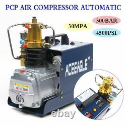 30MPA 4500PSI New High Pressure PCP Air Compressor Pump Airsoft Paintball Airgun