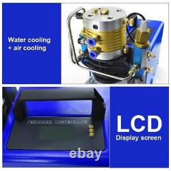 30MPA Digital LCD High Pressure Air Compressor Airgun PCP Air Pump Auto Stop