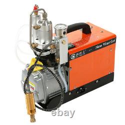 30MPa Air Compressor Pump 220V PCP Electric High Pressure System Rifle 2 motor