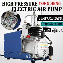 30MPa Air Compressor Pump PCP Electric High Pressure Airgun Scuba 4500PSI 220V