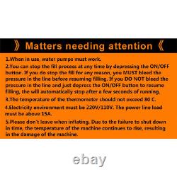 30MPa Electric Auto Stop Air Compressor Pump 4500PSI High Pressure