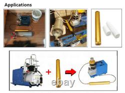 30MPa High Pressure PCP Air Compressor Pump Electric 4500PSI+Oil Water Separator