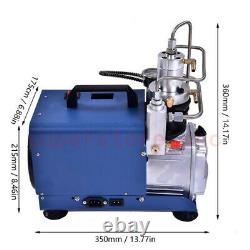 30MPa High Pressure PCP Air Compressor Pump Electric 4500PSI+Oil Water Separator