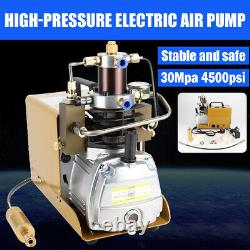 30Mpa Air Electric Compressor Pump PCP 4500PSI High Pressure Rifle 300BAR CE UK