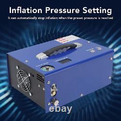 30Mpa Electric High Pressure Air Compressor Air Pump 4500PSI PCP InflatorUK