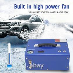 30Mpa Electric High Pressure Air Compressor Air Pump 4500PSI PCP InflatorUK