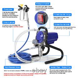 30Mpa High-Pressure Airless Sprayer 750W Multi-Purpose Latex Paint Spraying Mach