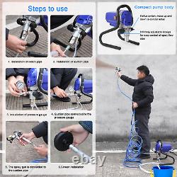 30Mpa High-Pressure Airless Sprayer 750W Multi-Purpose Latex Paint Spraying Mach