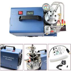 4500 PSI 30 MPa High Pressure Electric Air Compressor Pump Paintball Airgun 220V