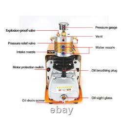 4500PSI Electric Air Compressor Pump PCP High Pressure Inflatable Air Pump 30MPa