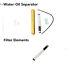 5pcs Pcp Air Filter Elments For Oil-water Separator High Pressure 30mpa Pump