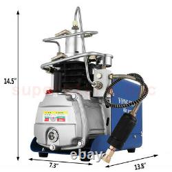 Air Pump Electric High Pressure PCP Compressor 30MPa 300Bar 4500PSI Scuba Diving