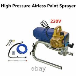 Airless Paint Sprayer High Pressure Spraying Machine Wall Painter 22Mpa 2.5L/M