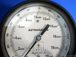 Astra, 8-ac 316-ss, High Pressure Gauge, 20,000 Psi, 140 Mpa, Nib Pzf