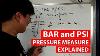 Bar Psi Pressure Measurement Explained