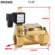 Brass High-pressure 1.6mpa Pilot Type Solenoid Valve Air Water Normally Open