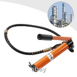 CP-180 Orange Manual Hydraulic Pump Tool 70Mpa with 1m High-pressure Oil Pipe